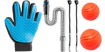 VEVOR 50 Inch Dog Grooming Tub Professional Stainless Steel Pet Dog Bath Tub With Steps Faucet & Accessories Dog Washing Station