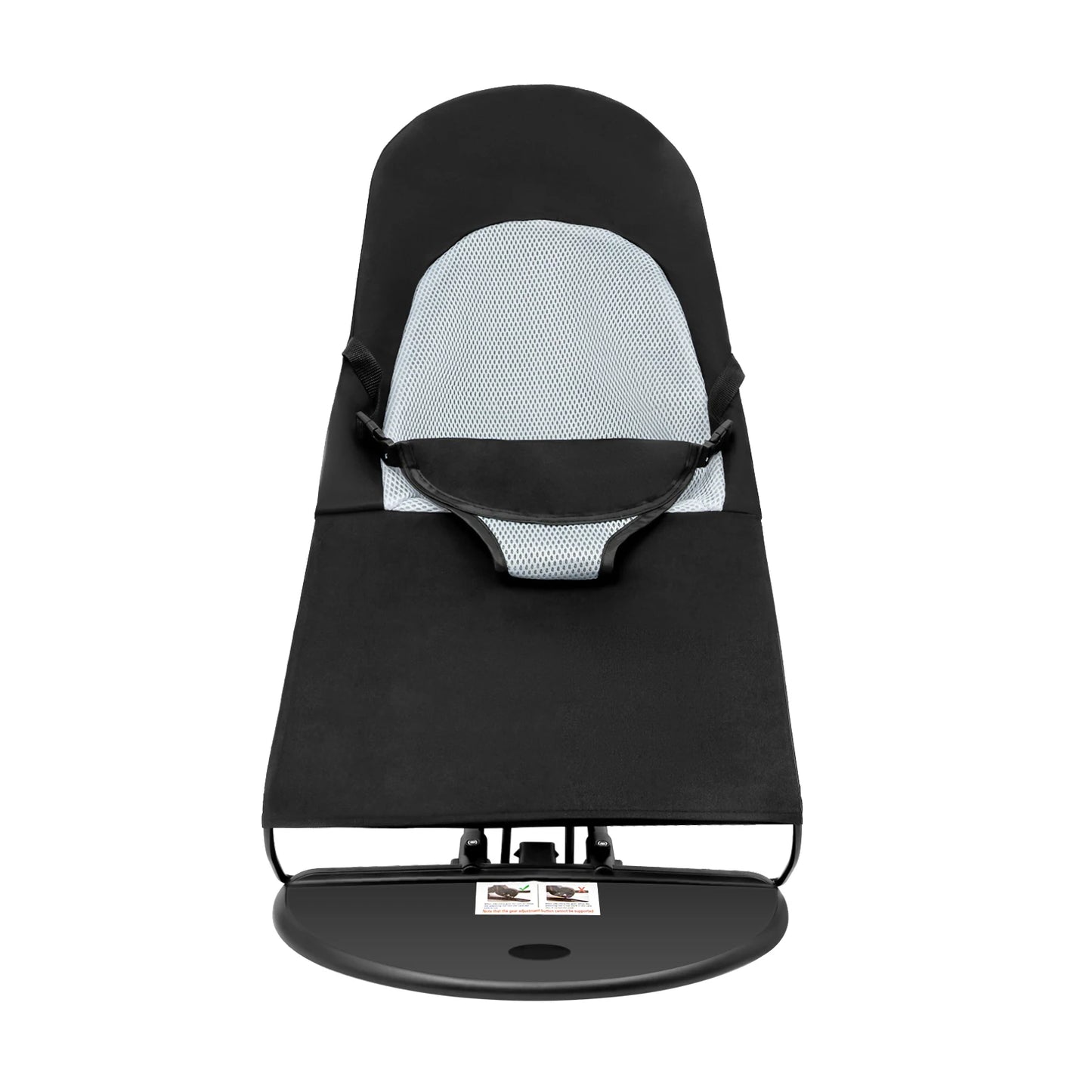 Pet Rocker Bed Foldable Pet Rocking Chair Adjustable Height Puppy Breathable Bed Stainless Steel Bracket Teddy Bulldog Sofa