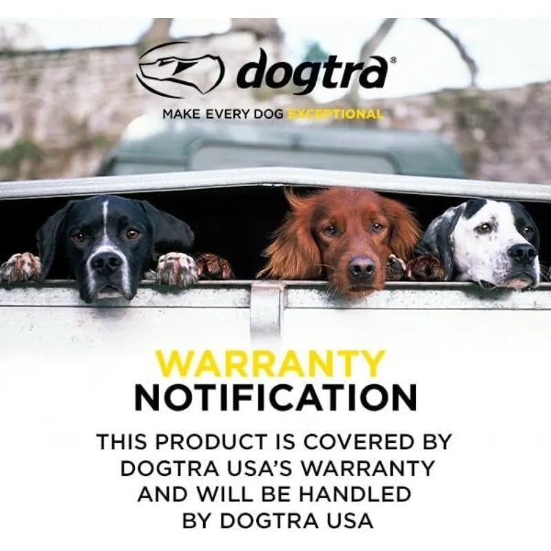 Remote Dog Training E-Collar, HANDSFREE Square, 3/4-Mile Range, Rechargeable, Waterproof, High-Output, 1 Dog System, eCollar