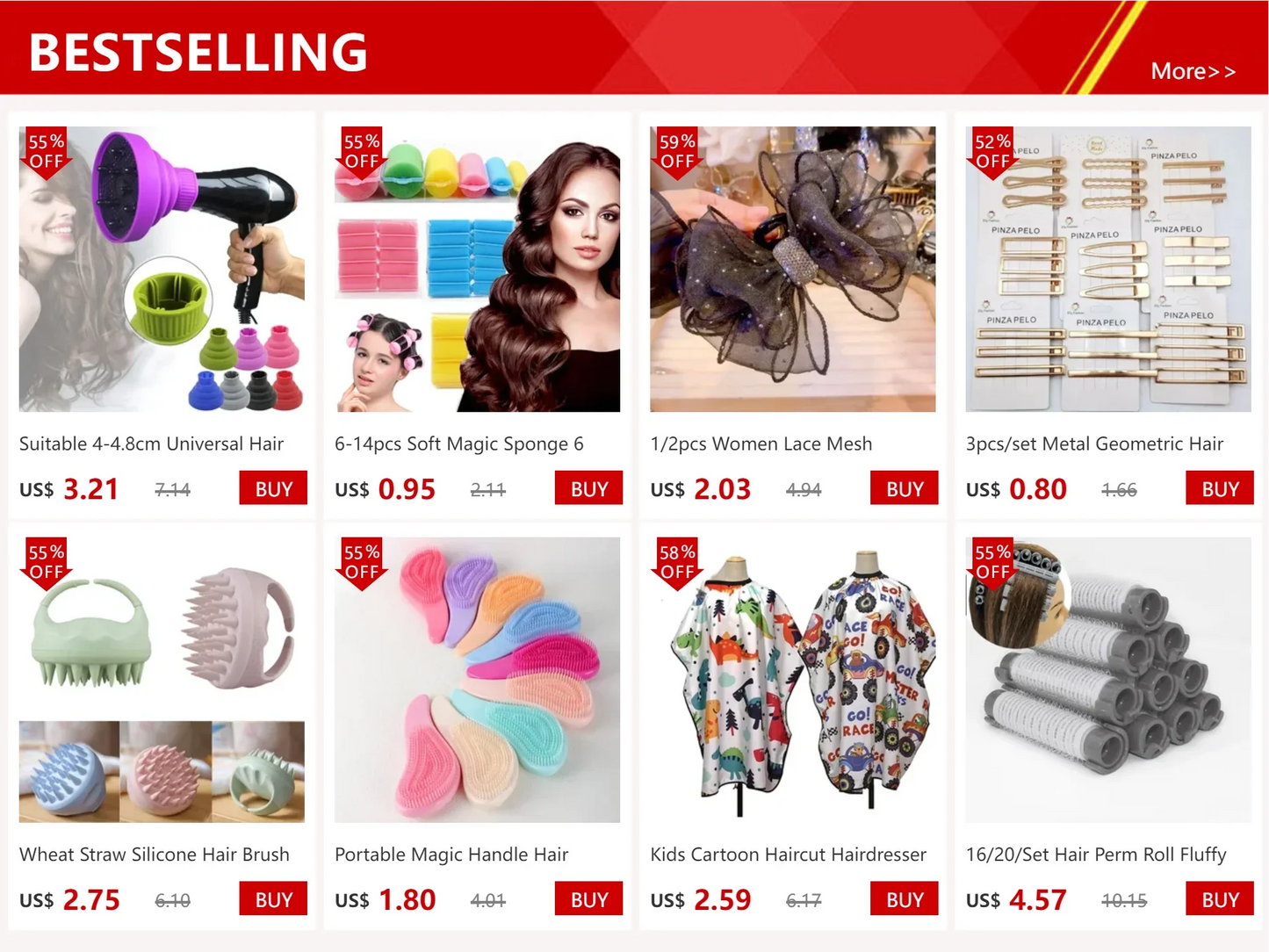 Professional Hair Cutting Scissors, Home Hair Cutting Barber/Salon Thinning Shears, Stainless Steel Hairdressing Black 2027