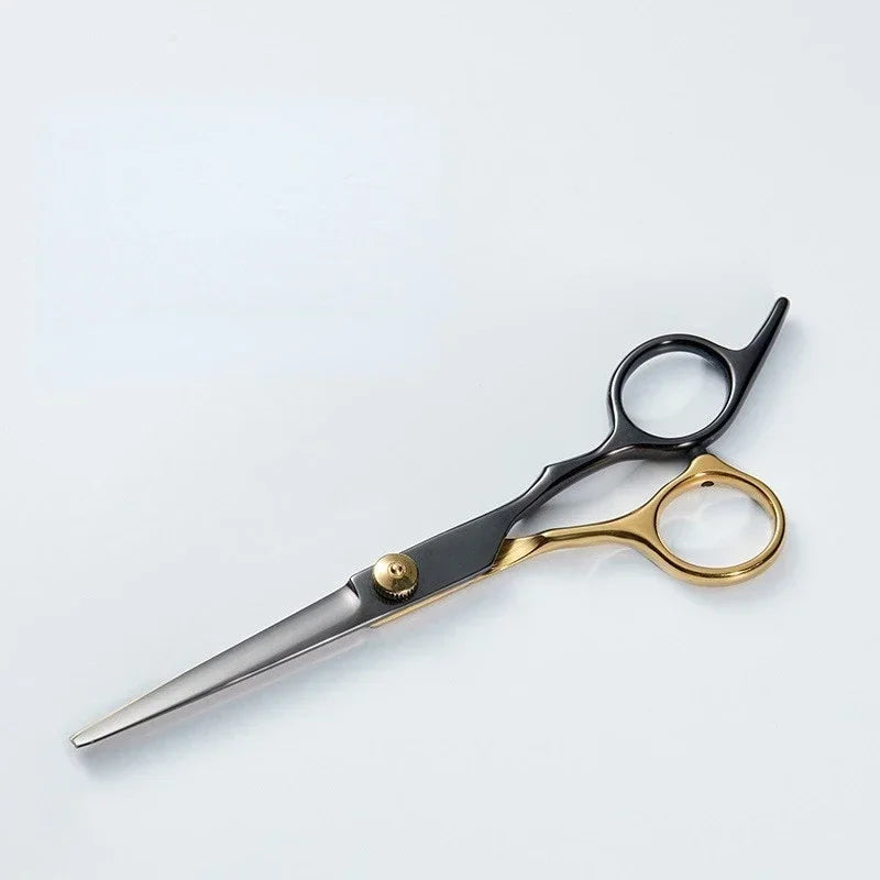 Professional Hair Cutting Scissors, Home Hair Cutting Barber/Salon Thinning Shears, Stainless Steel Hairdressing Black 2027