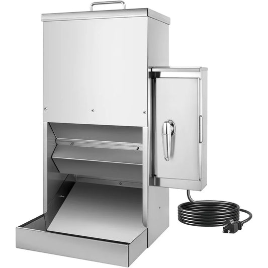 Chipak 16L Large Automatic Dog Feeder with Timer, Stainless Steel Pet Food Dispenser W/Programmable Feeding Schedule for Large B