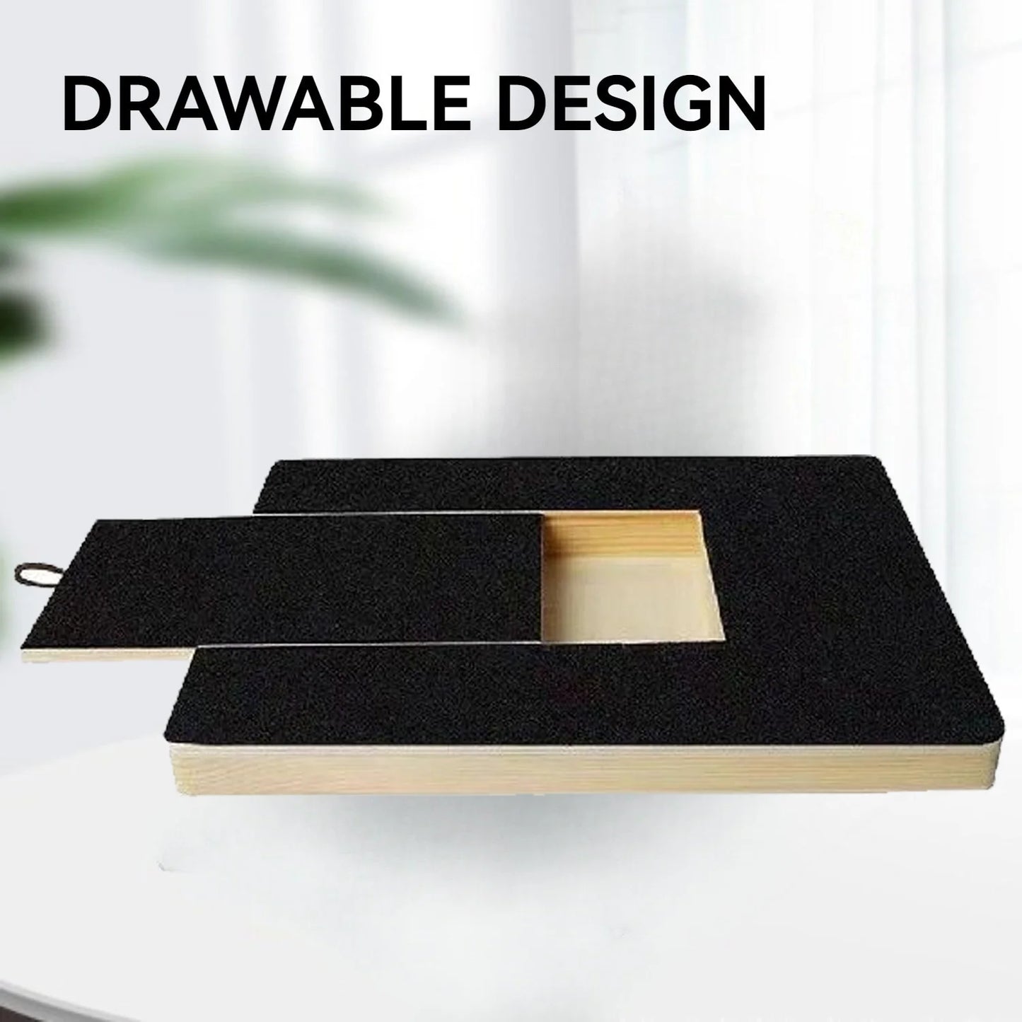 Nail Scratch Board Wood Scratch Pad for Nail Dogs with Treat Box Stress Free Dog Scratch Pad for Nails Nail File Board for Puppy