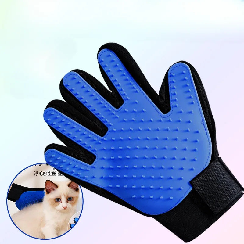 Cat gloves Pet Dog brush Cat Self Grooming shedding Glove Dog Bath Cat cleaning Supplies Pet Glove Dog Accessories