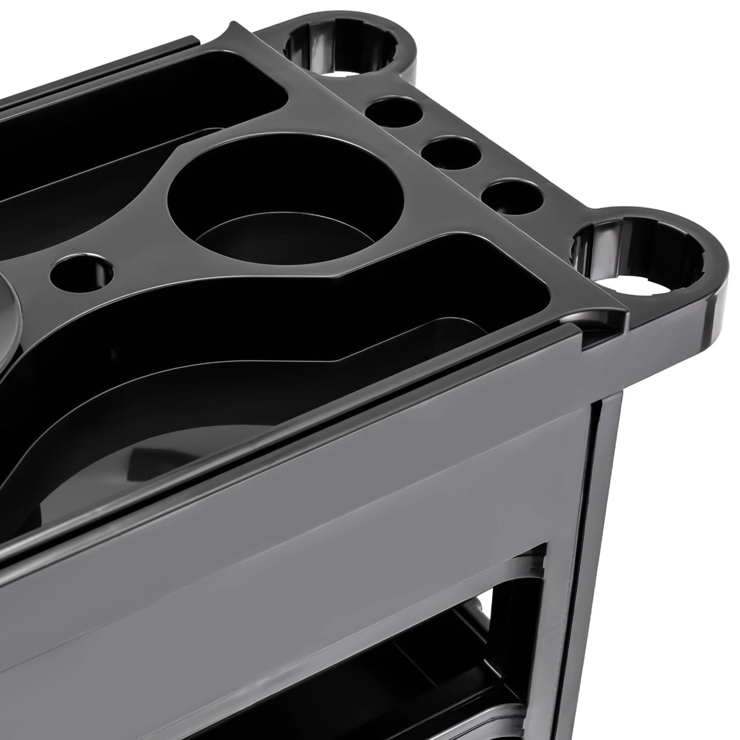 Salon Trolley Cart with Wheels 5 Drawers Salon Spa Styling Station Trolley Equipment Rolling Storage Tray Cart Organizer Cart