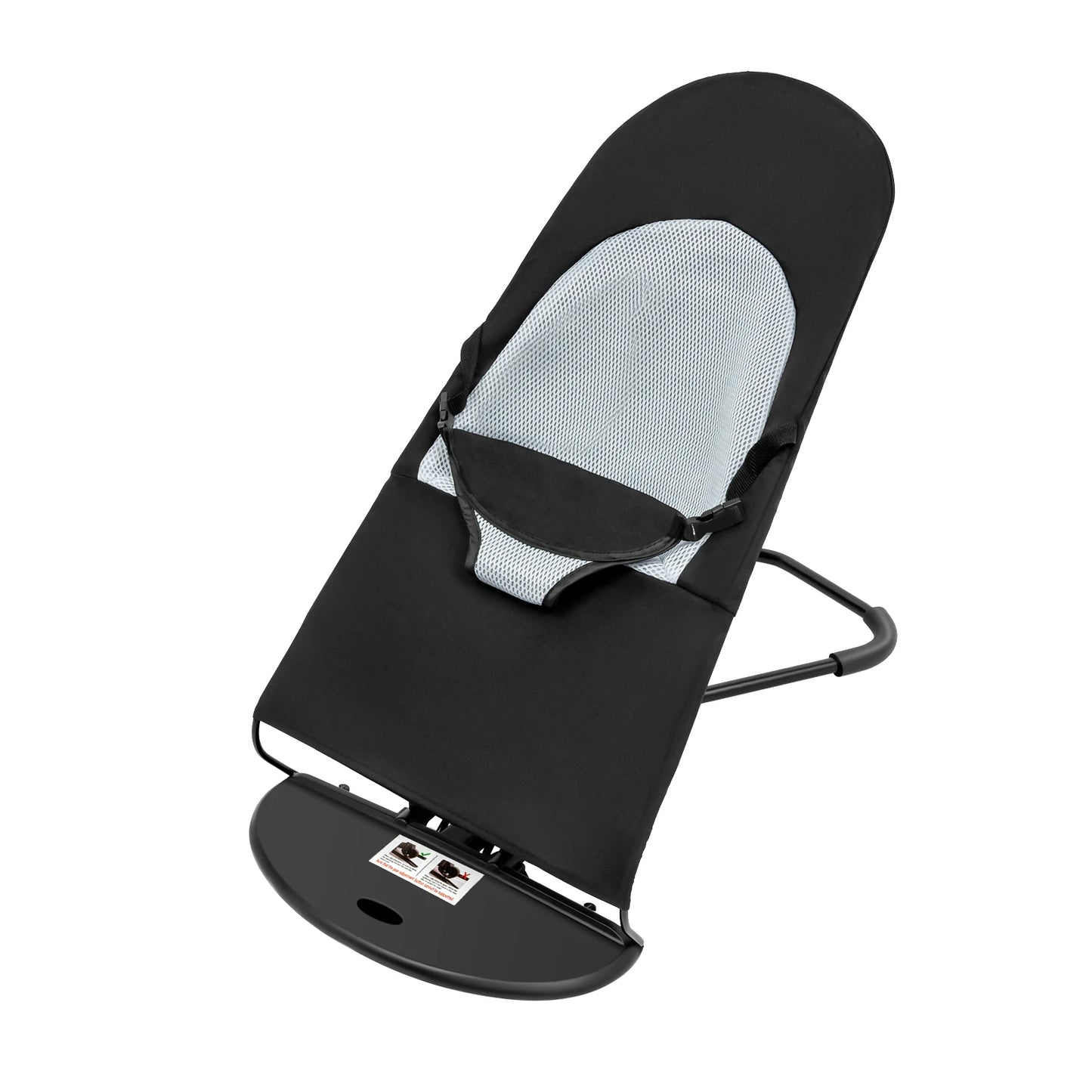 Pet Rocker Bed Foldable Pet Rocking Chair Adjustable Height Puppy Breathable Bed Stainless Steel Bracket Teddy Bulldog Sofa