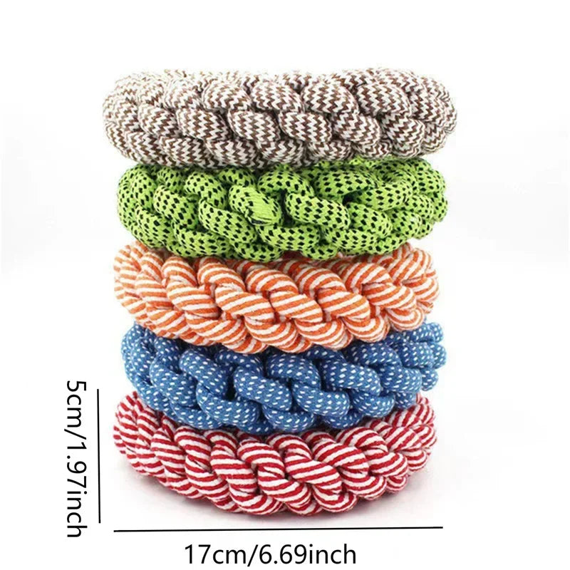 Pet Dog Rope Toys Durable Chew Bite Resistant Game Pet Toys For Medium Large Dogs Golden Retriever Pitbull Labrador Supplies Dog