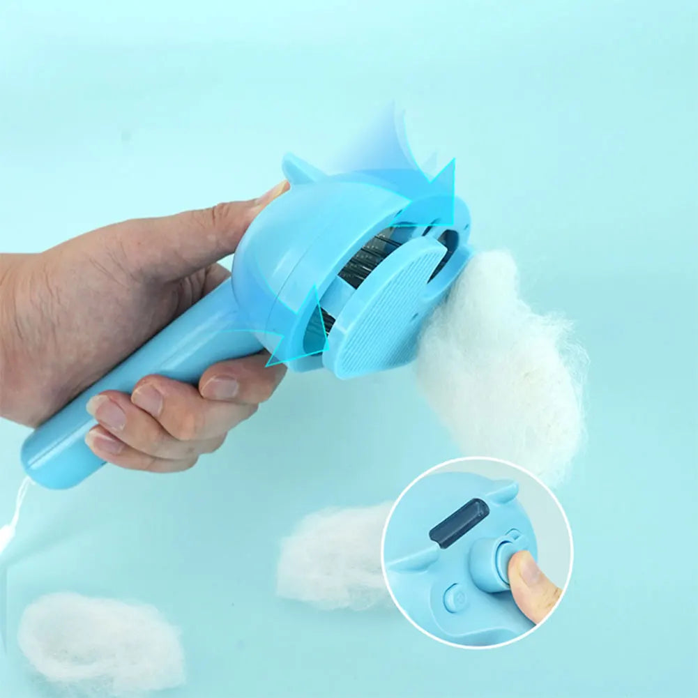 Cat Steam Brush Hair Remover Brush Multi-Function Cat Grooming Brush Cat Shedding Comb Floating Hair Brush for Dogs Cats