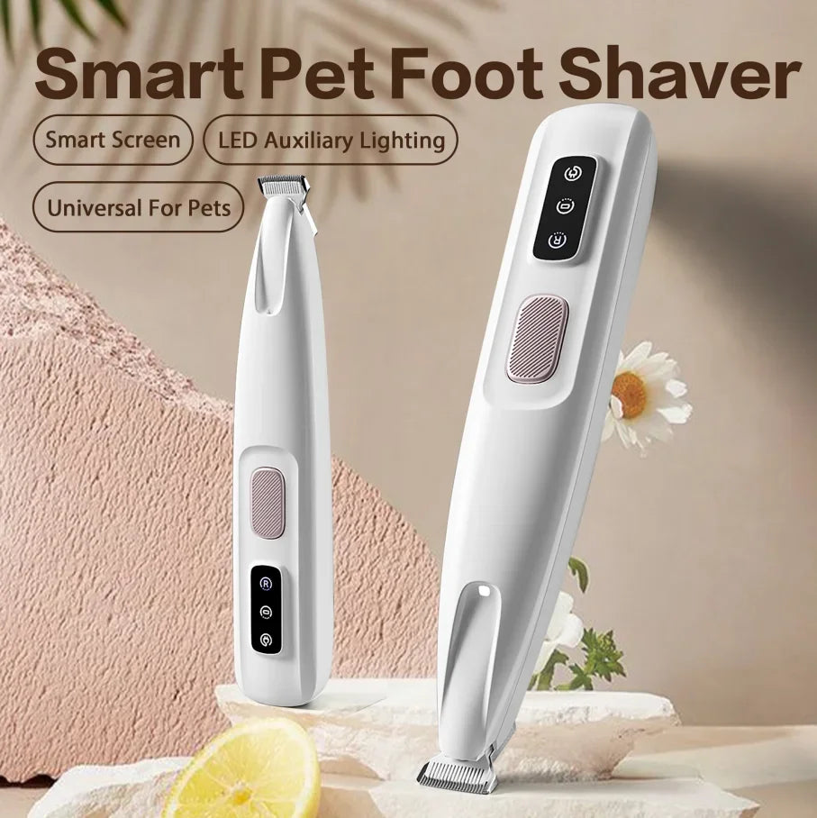 2025 New Pet Paw Trimmer 1Pack,Rechargeable Quiet Hair Trimmer For Pets,Professional Pet Grooming Kit