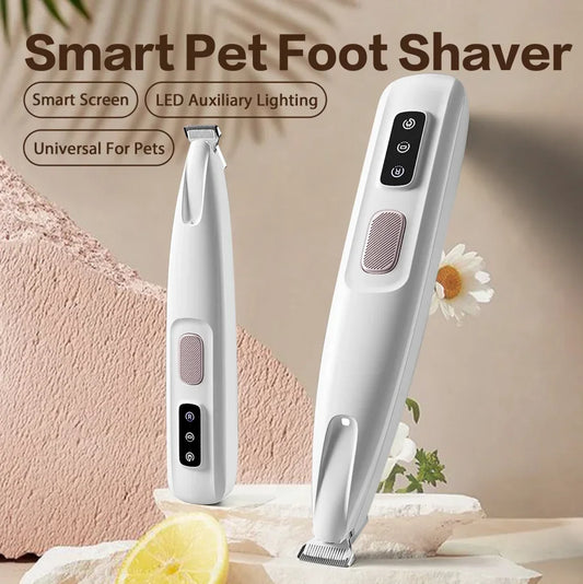 2025 New Pet Paw Trimmer 1Pack,Rechargeable Quiet Hair Trimmer For Pets,Professional Pet Grooming Kit