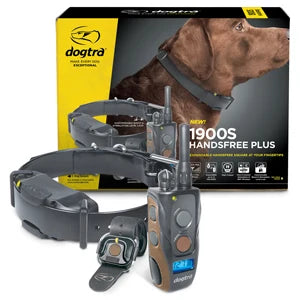 Remote Dog Training E-Collar, HANDSFREE Square, 3/4-Mile Range, Rechargeable, Waterproof, High-Output, 1 Dog System, eCollar