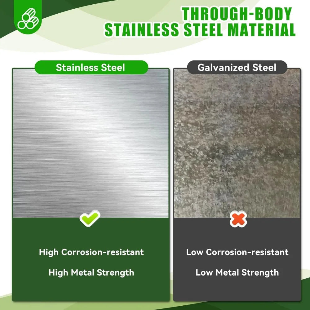 Chipak 16L Large Automatic Dog Feeder with Timer, Stainless Steel Pet Food Dispenser W/Programmable Feeding Schedule for Large B