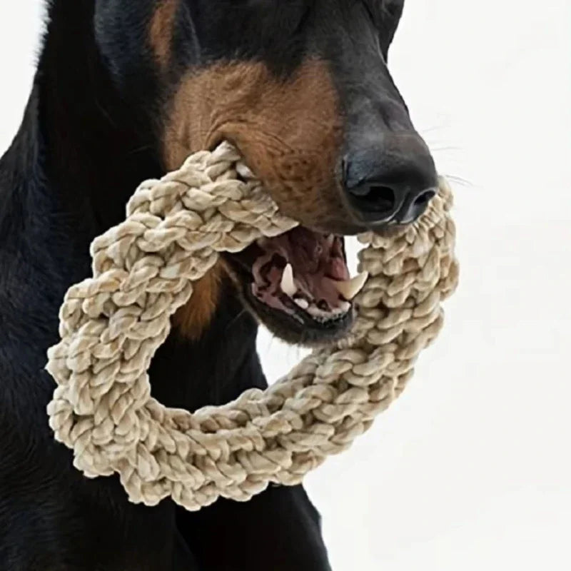Pet Dog Rope Toys Durable Chew Bite Resistant Game Pet Toys For Medium Large Dogs Golden Retriever Pitbull Labrador Supplies Dog