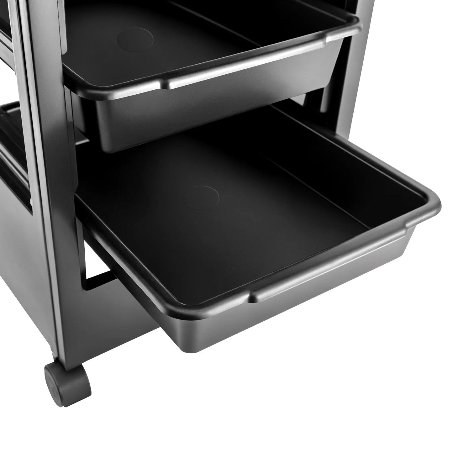 Salon Trolley Cart with Wheels 5 Drawers Salon Spa Styling Station Trolley Equipment Rolling Storage Tray Cart Organizer Cart