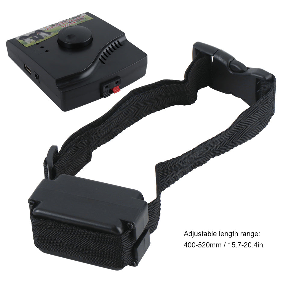 Electric Dog Fence System Pet Containment Shock Collar Yard Garden Waterproof